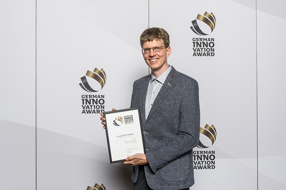 German Innovation Award - uniqFEED win